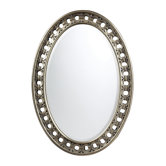 Sumner Mirror in Antique Silver