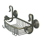Regalia Shower Caddy in Weathered Brass