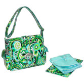 Midi Coated Buckle Diaper Bag