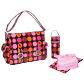 Coated Double Buckle Diaper Bag Set
