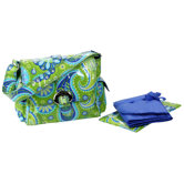 Coated Midi Buckle Diaper Bag