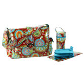 Laminated Buckle Diaper Bag