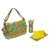 Laminated Buckle Diaper Bag Set