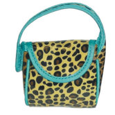 Leopard Pacifier Pod in Teal