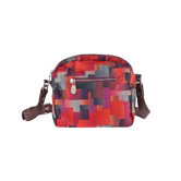 Leather Trim Maria Crossbody Bag