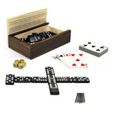 10-in-1 Combination Dominoes and More Set