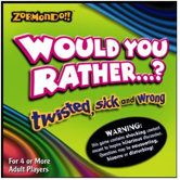 Would You Rather&hellip;? Twisted Sick Board Game