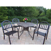 Elite Rochester 5 Piece Dining Set