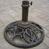 Free Standing Round Umbrella Base