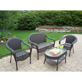 Elite 4 Piece Deep Seating Group