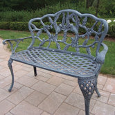 Hummingbird Aluminum Garden Bench