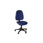 Hochdrehstuhl h&ouml;henverstellbar "T-Serie" in Blau