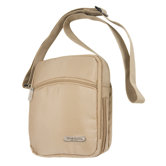 Three Compartment Expandable Shoulder Bag
