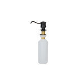 Solid Brass Soap and Lotion Dispenser