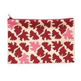 Hand Printed Shade Pouch