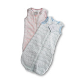 zzZipMe Sack in Pastel Blue Puff Circle