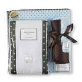 3 Piece Gift Set in Pastel with Brown Dots