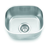 15" x 12.5" Stainless Steel Undermount Bar Sink