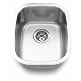 18.5" x 15" Stainless Steel Undermount Bar Sink