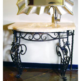 Firestine Hand Made Pedestal Sink Set