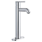 Single Handle Lavatory Faucet with Single Hole Installation