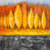 Serene Fall Day II Canvas Art