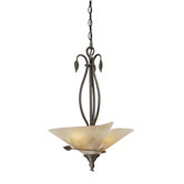 Capri 3 Light Inverted Pendant