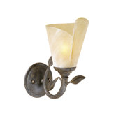 Capri Wall Sconce in Black Walnut
