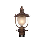Nautical Post Lantern in Antique Red Copper