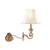 Versailles Swing Arm Wall Lamp in Tuscan Bronze
