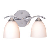 Avant Garde Vanity Light in Chrome