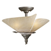 Capri 15" Semi Flush Mount