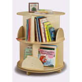 32" H Two Shelf Book Carousel