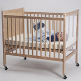 Economy Crib with One Clear and One Ply End