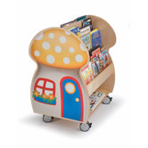 Mushroom Book Display Stand