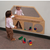 Wall Mirror Shapes with Pull Up Bar
