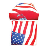 Rectangle American Flag Dog Bed