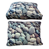 Rectangle River Rock Dog Bed
