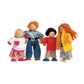 Dollhouse Modern Doll Family