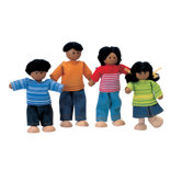 Dollhouse Ethnic Doll Family
