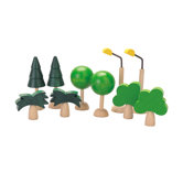 City Set of Trees and Lights