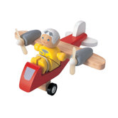 City Turboprop Airplane with Pilot