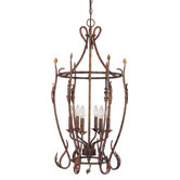 Trellio 6 Light Cage Pendant