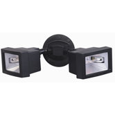 15" Two Light Flood Light in Black
