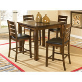 Franklin lll 5 Piece Counter Height Dining Set
