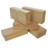 5 Piece Hardwood Unit Block Set