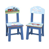Transportation Extra Kid's Chair (Set of 2)