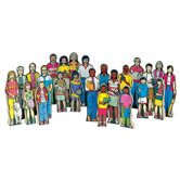 Multi-Cultural Family Figures Kit