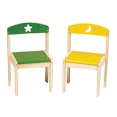 Moon and Stars Extra Kid's Chair (Set of 2)