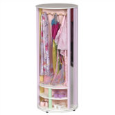 Pastel Dress-Up Carousel Armoire